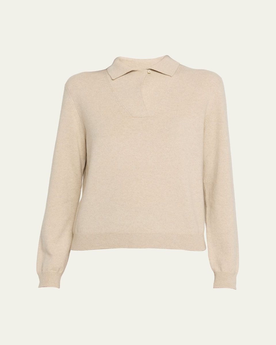 Napier Firefly Coarsehair Cashmere Sweater